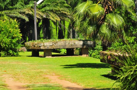 Aberfoyle - bunker from the bush war is now a garden feature