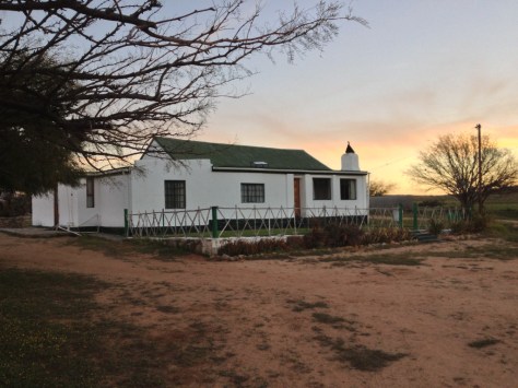 The old farmhouse - our accommodation at No-Heep