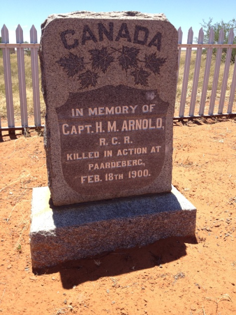 Paardeberg - Canadian cemetery found