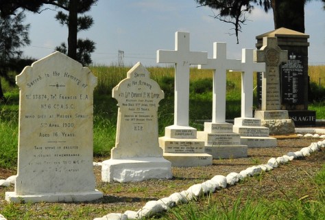 The cemetery at Elandslaagte
