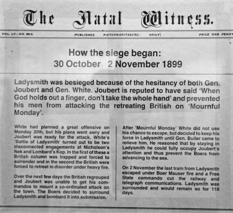 Siege Museum, Ladysmith