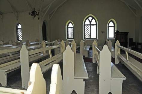 Rorke's Drift - inside the small chapel