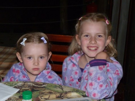 Spotted again - Maia and Megan (Leonardii Mosselbayi)