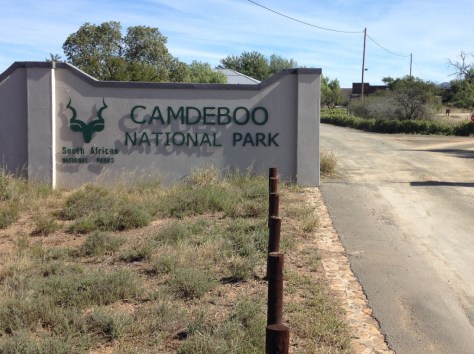 Camdeboo NP - entrance