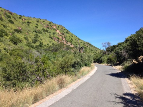 Valley of Desolation - approach road