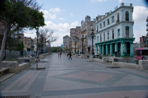 Wide boulevards are a feature