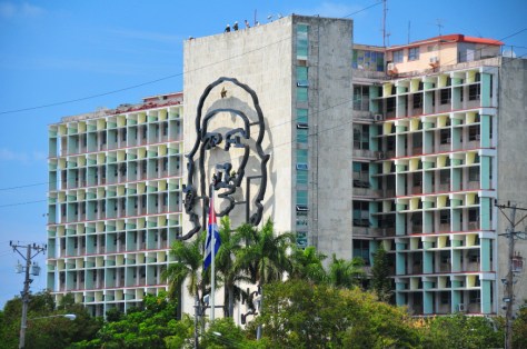 Che Guevera images are everywhere