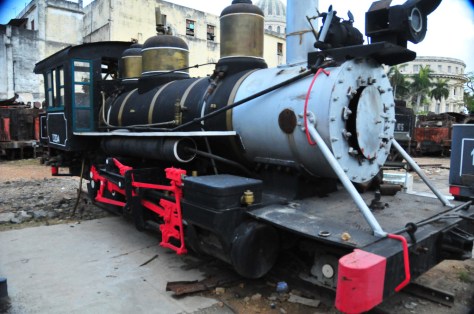 Train "museum" central Havana