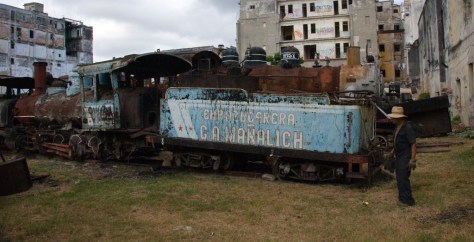 Train "museum" central Havana