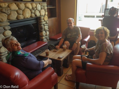 Coffee shop in Canmore