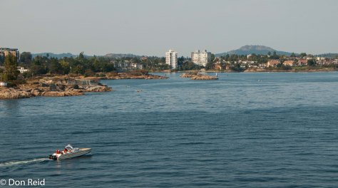 Approaching Victoria, BC, Canada