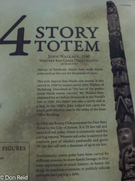 Juneau, Alaska - totem poles