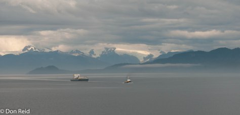Calmer waters of the Inside Passage