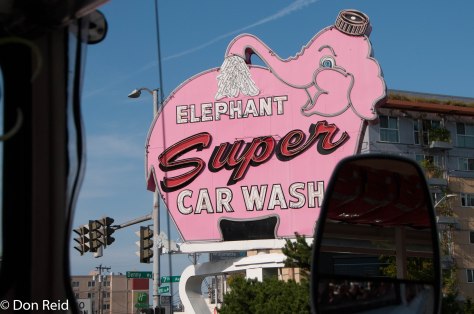 The first car wash in Seattle!