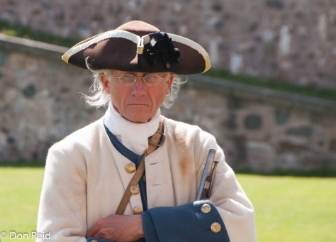 They take re-enactment seriously at Fort Louisbourg
