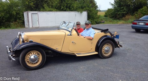 John's lovely little MG TC (1950)