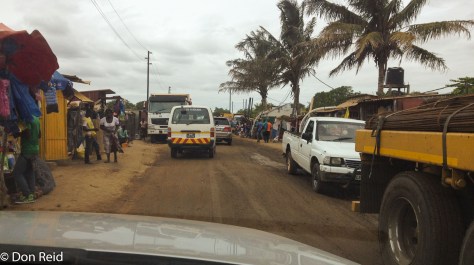 Outskirts of Maputo - on the way to Xai-Xai