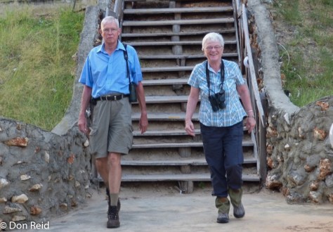 Neithard and Katherina, Inhassoro (Photo : Corne Rautenbach)