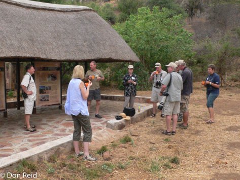 Pit stop for our team