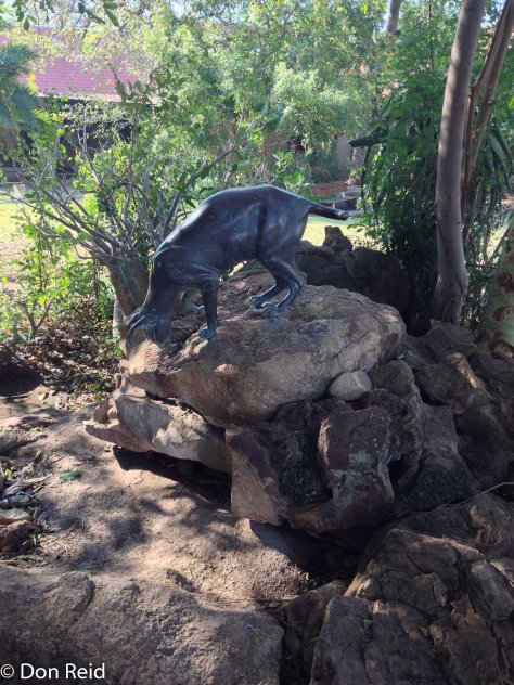 Statue in the garden