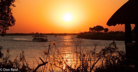 Sunset, Chobe River