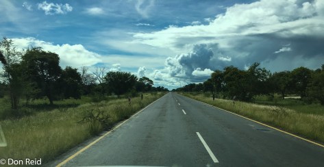 The road to Katima Mulilo