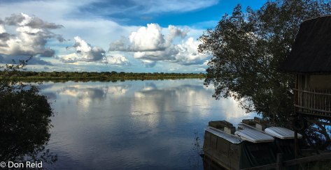 River views, Caprivi Houseboat Lodge