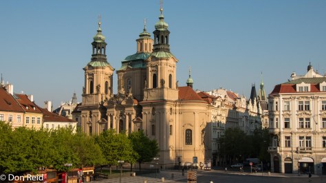 Prague - Old Town Square : Church of St Nicholas