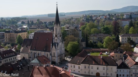 Melk Abbey - Views from the balcony