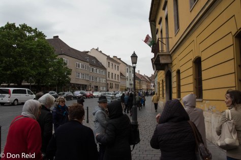 Budapest street scene