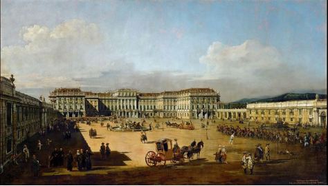 Painting by Bernardo Bellotto 1758