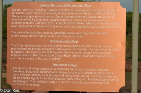 Seboba Nature Park Kasane