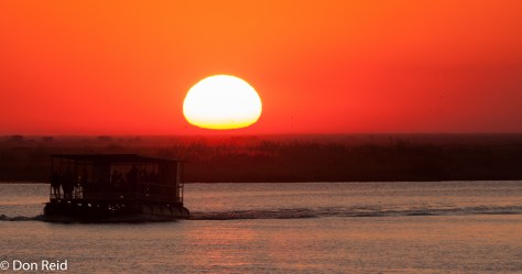 Sunset, Chobe Game Reserve