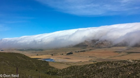 Rolling clouds near Oudtshoorn