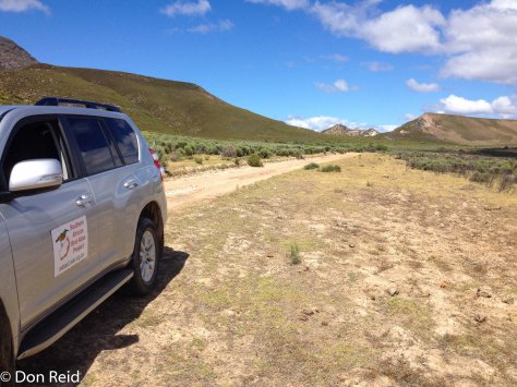 Old Wagon route north of Herbertsdale