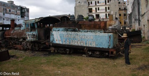 Train "museum" central Havana