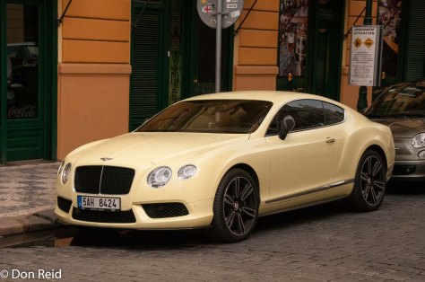 Prague - Bentley coupe