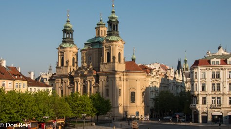 prague - Old Town Square : Church of St Nicholas