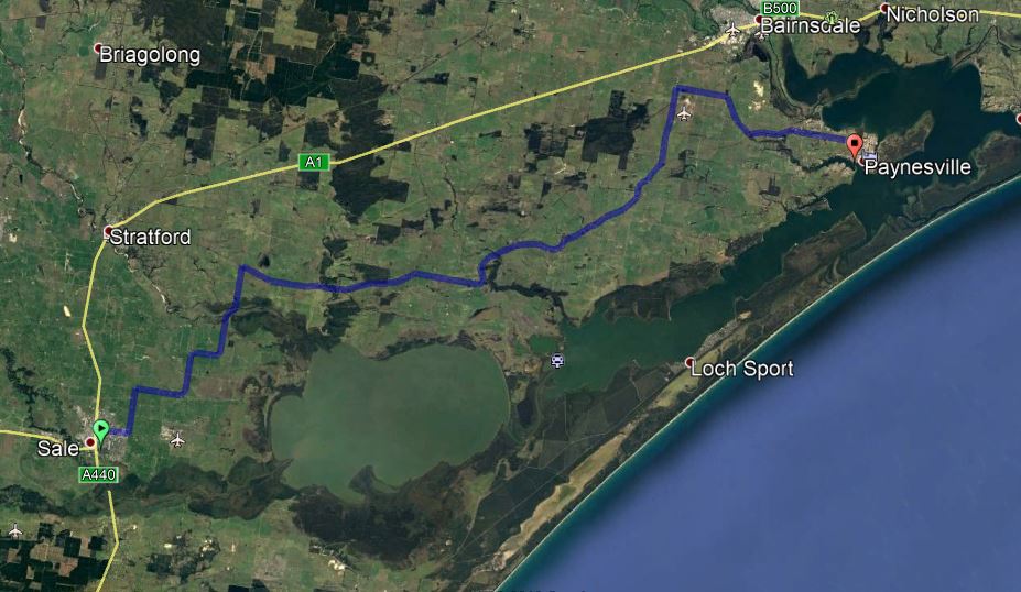 Map Sale-Paynesville